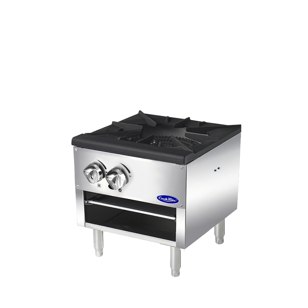 Atosa ATSP-18-1L — Single Stock Pot Stove, Low Height