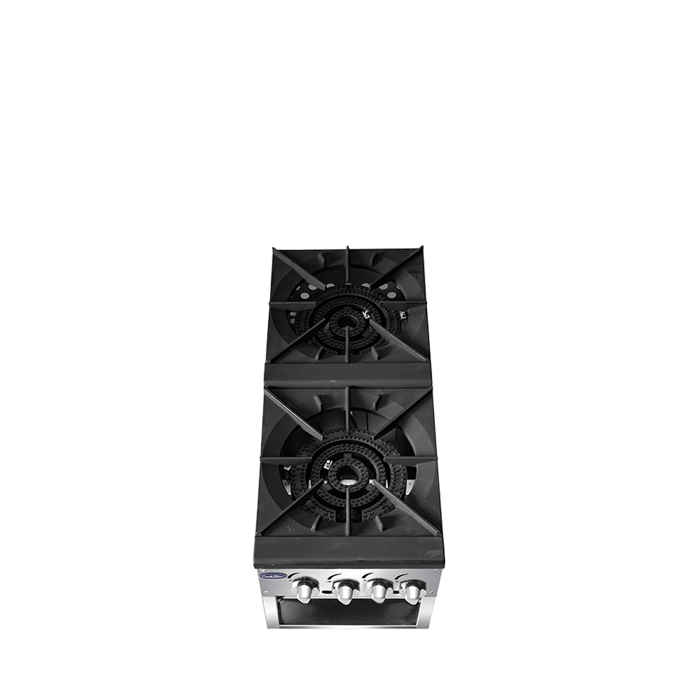 Atosa ATSP-18-2L — Double Stock Pot Stove, Low Height