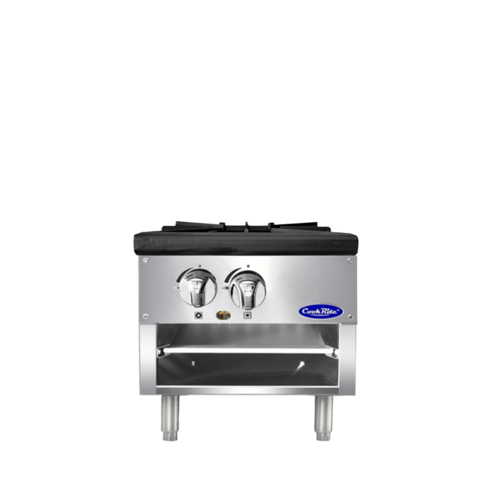 Atosa ATSP-18-1L — Single Stock Pot Stove, Low Height