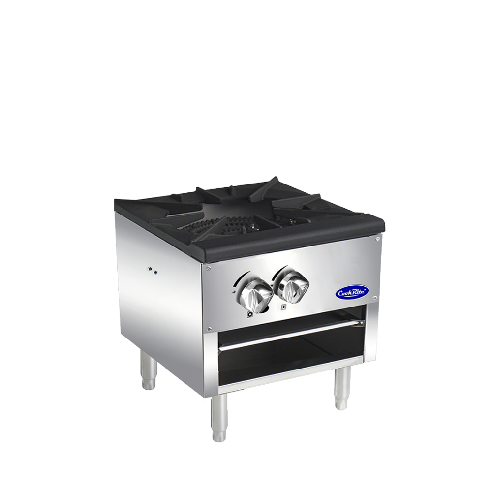 Atosa ATSP-18-1L — Single Stock Pot Stove, Low Height
