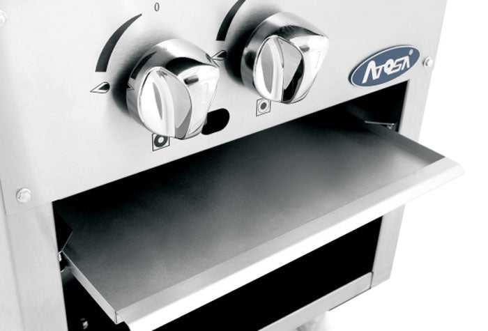 Atosa ATSP-18-1L — Single Stock Pot Stove, Low Height