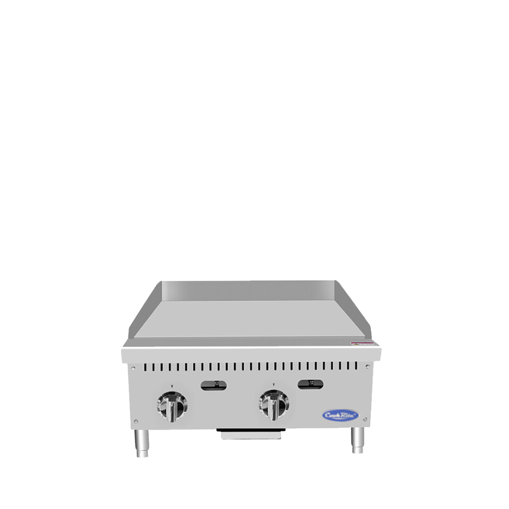 Atosa ATTG-24 — 24″ Thermostatic Griddle with 1″ Griddle Plate