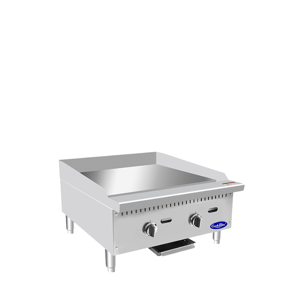 Atosa ATTG-24 — 24″ Thermostatic Griddle with 1″ Griddle Plate
