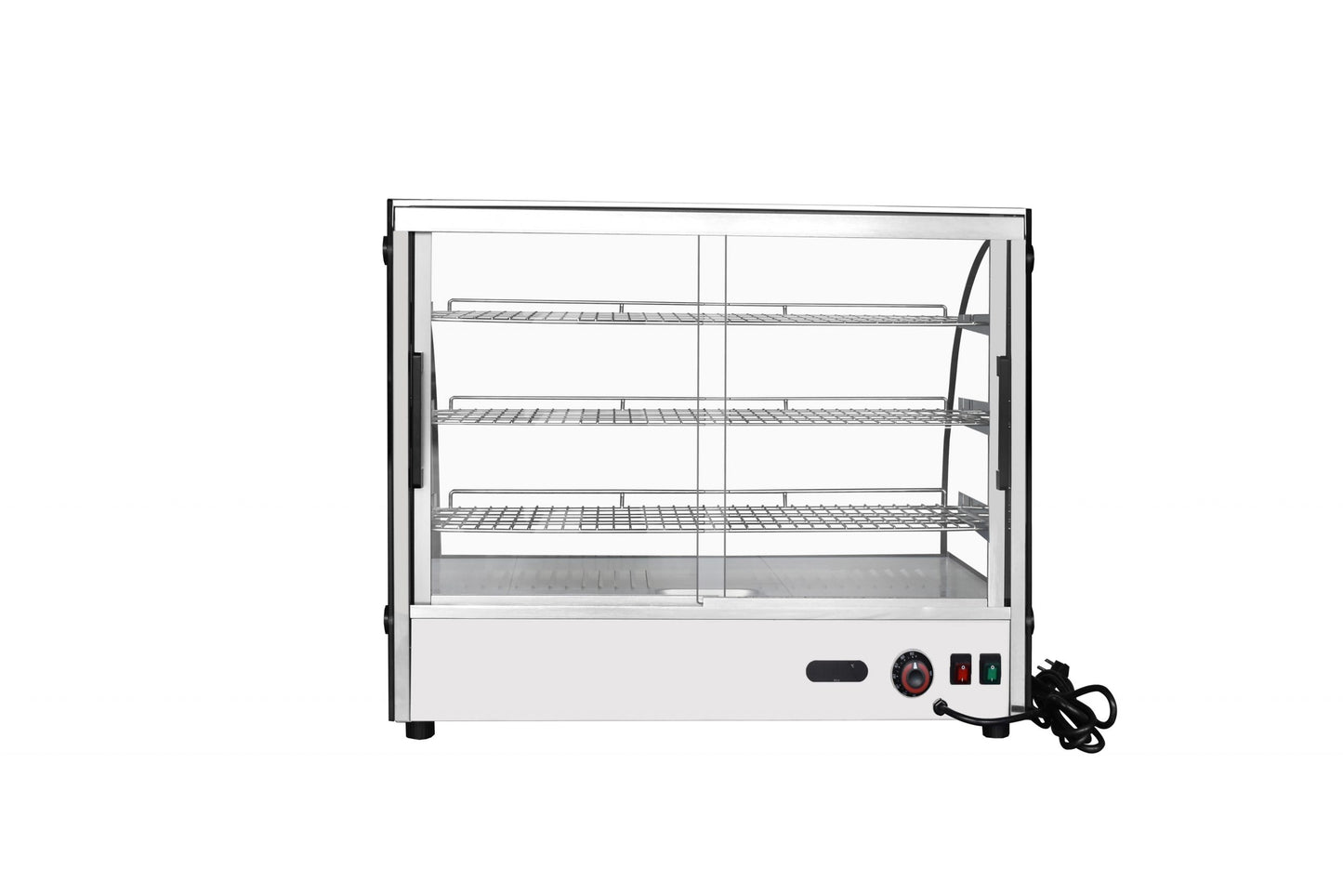 Atosa CHDC-44 — Countertop Heated Curved Display Case (4.4 cu ft)
