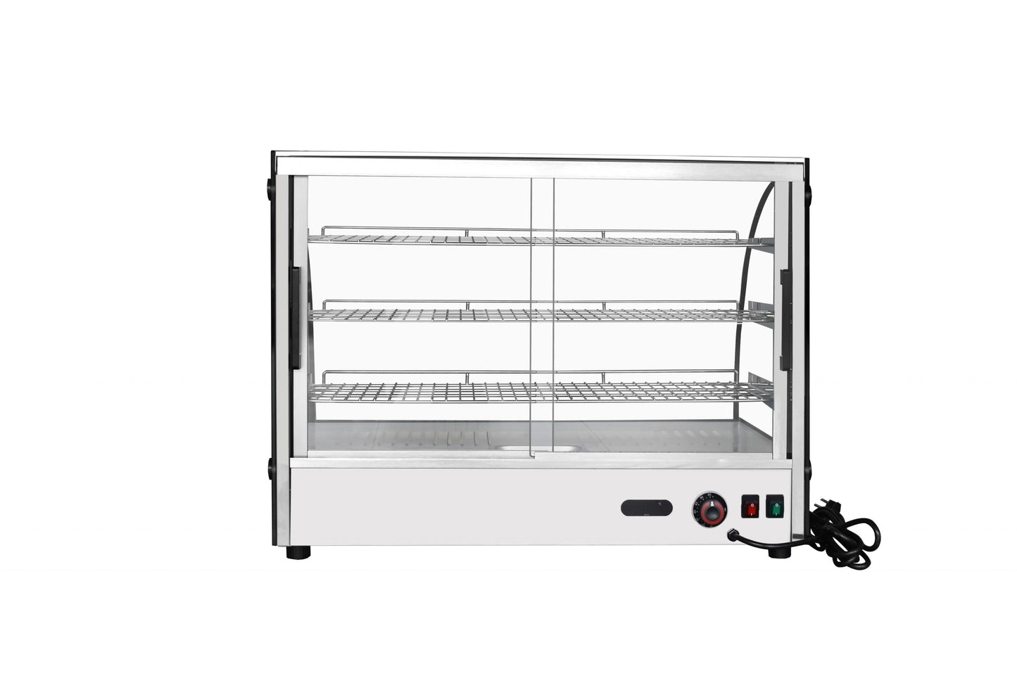 Atosa CHDC-56 — Countertop Heated Curved Display Case (5.6 cu ft)