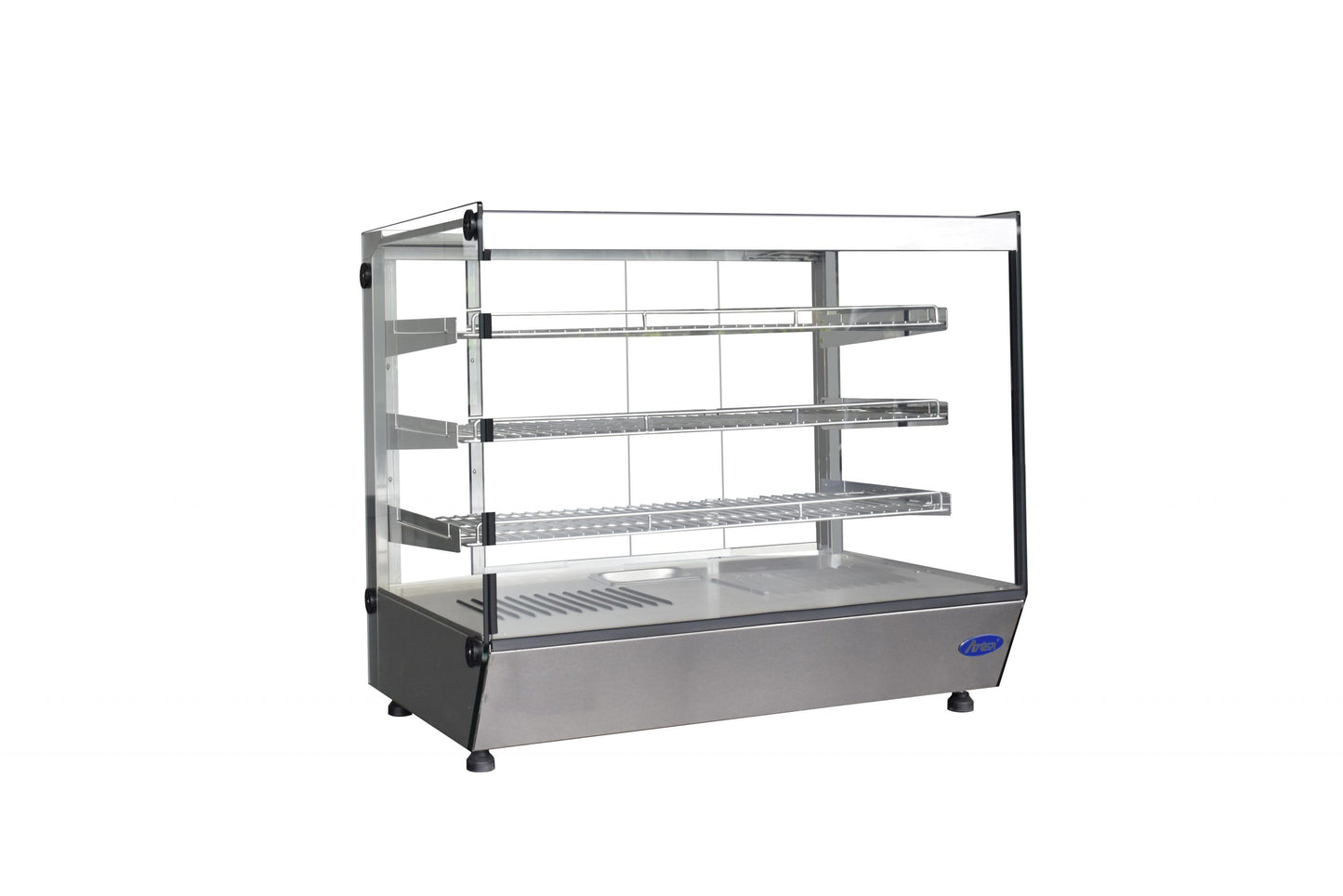 Atosa CHDS-53 — Countertop Heated Square Display Case (5.3 cu ft)