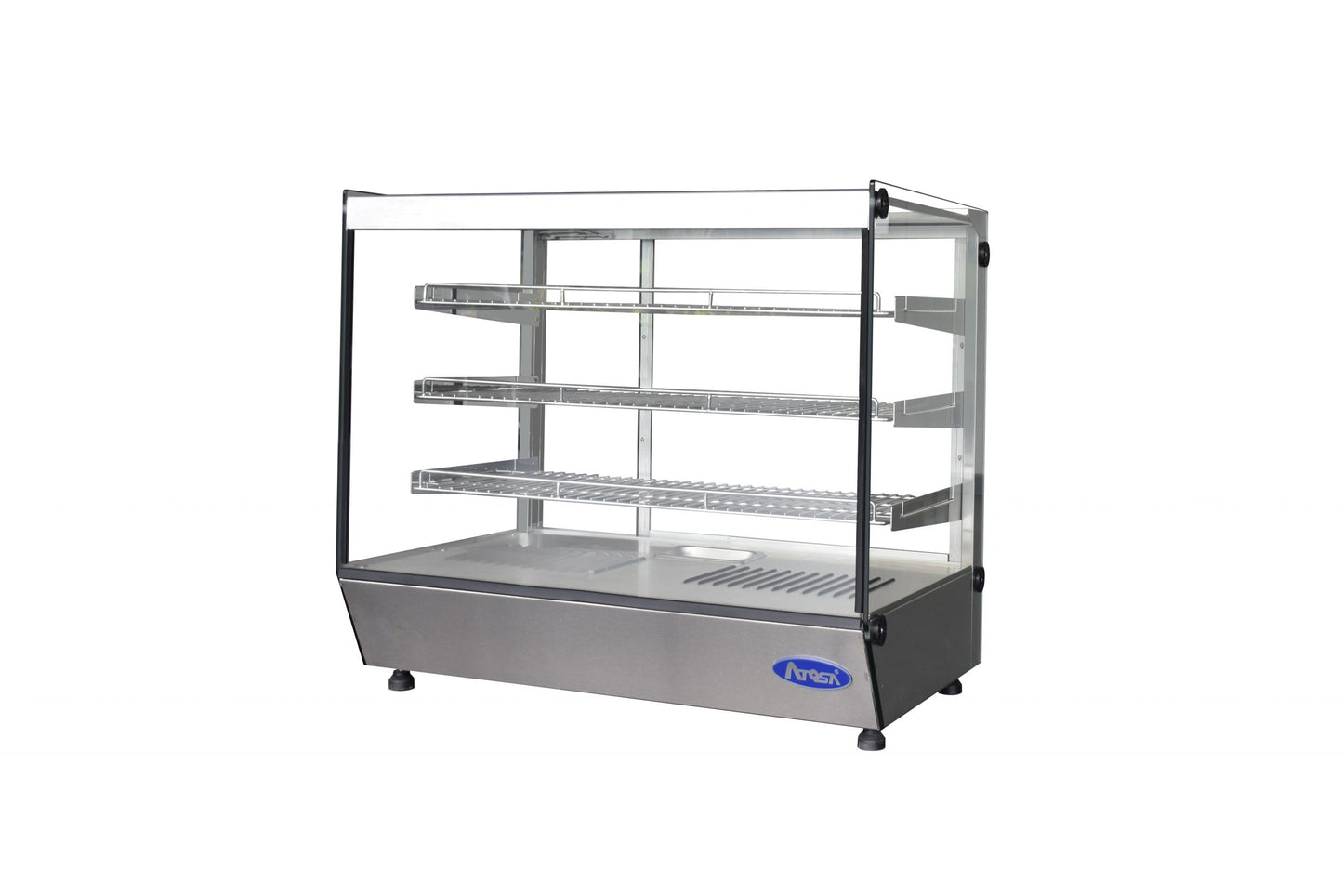Atosa CHDS-53 — Countertop Heated Square Display Case (5.3 cu ft)