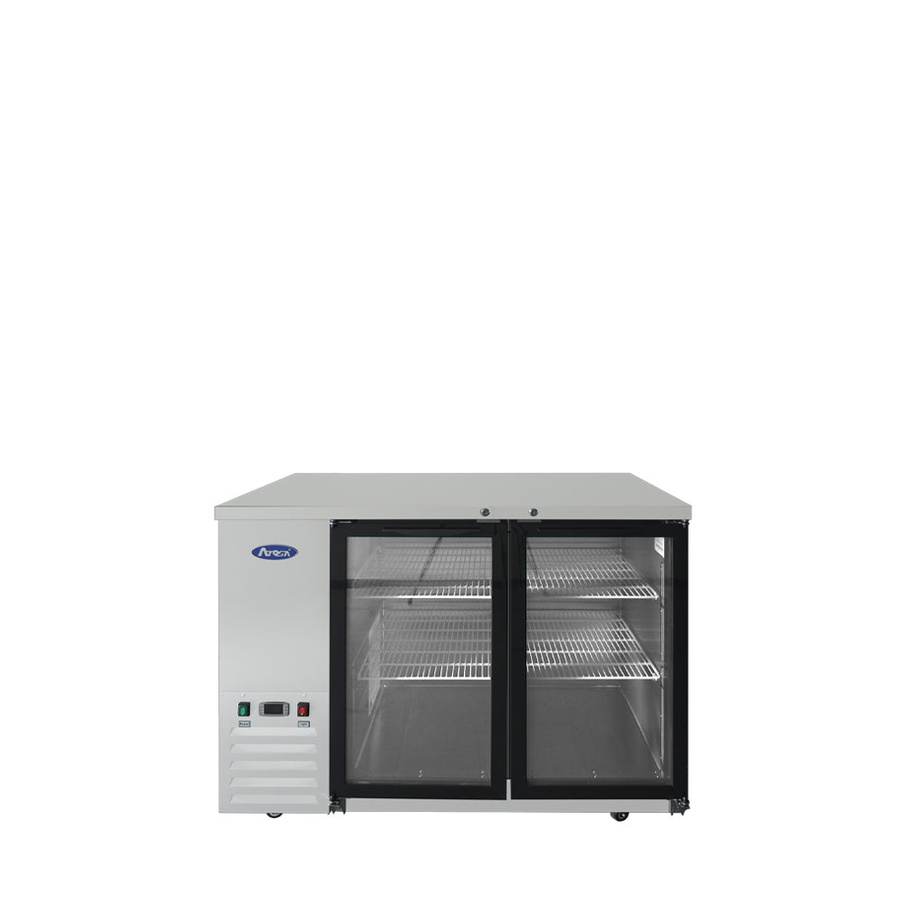 Atosa MBB48GGR — 48″ Back Bar Cooler with Glass Doors