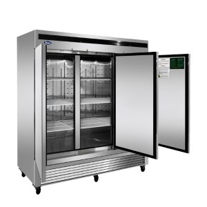 Atosa MBF8504GR — Bottom Mount Three (3) Door Reach-in Freezer