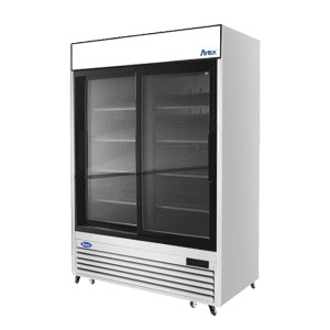Atosa MCF8709GR — Two (2) Glass Door Merchandiser Cooler