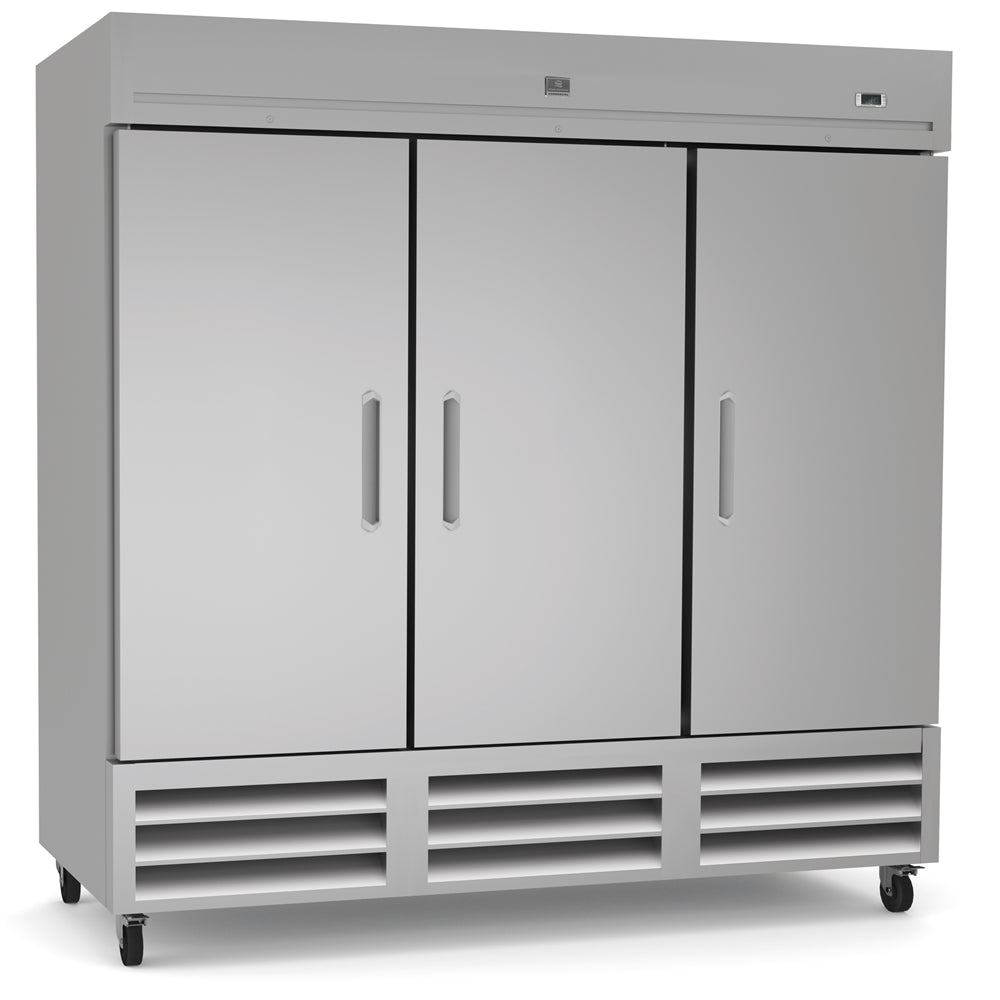 Kelvinator Refrigeration Equipment 3-Door Full Height Freezer 81" Long