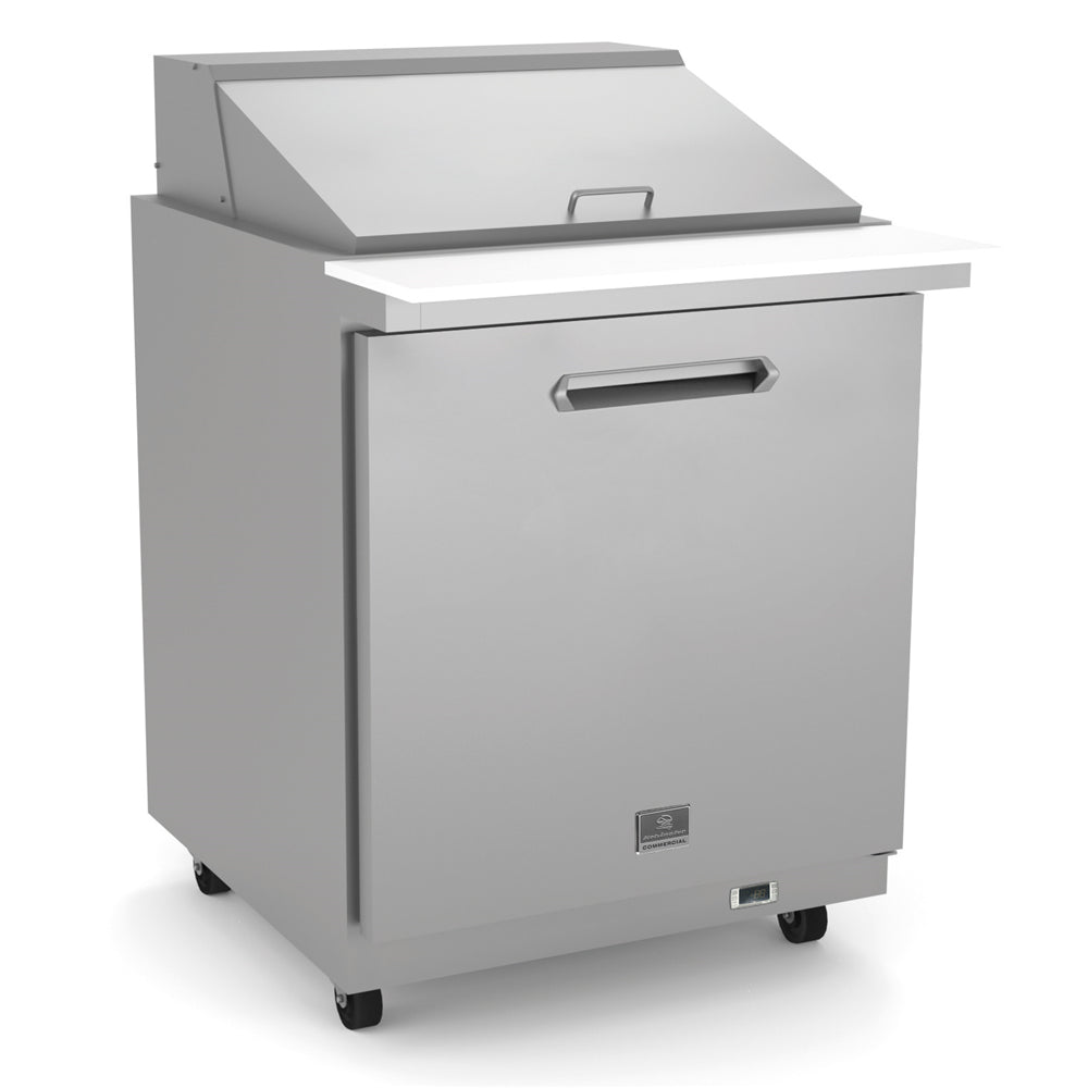 Kelvinator Refrigeration Equipment 1-Door Mega Top Prep 29" Long 9-1/6, 3-1/9 Pan