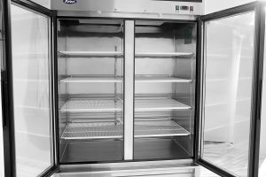 Atosa MCF8703ES — Two (2) Glass Door Reach-in Freezer