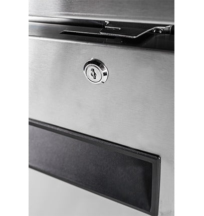 Saba SBB-24-48SS Stainless Steel Back Bar Cooler – 48" Refrigerated Unit with Digital Temperature Control
