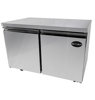 Saba SUC-48R Under-Counter Refrigerator – 12 Cu.Ft Stainless Steel Commercial Unit