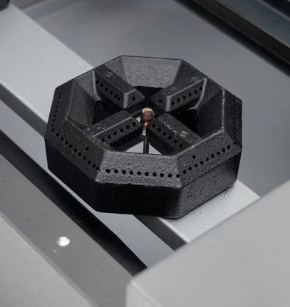 SABA HP-4 Gas Hot Plate – 4 Burners, 25,000 BTU Each, Stainless Steel, Natural Gas/Propane