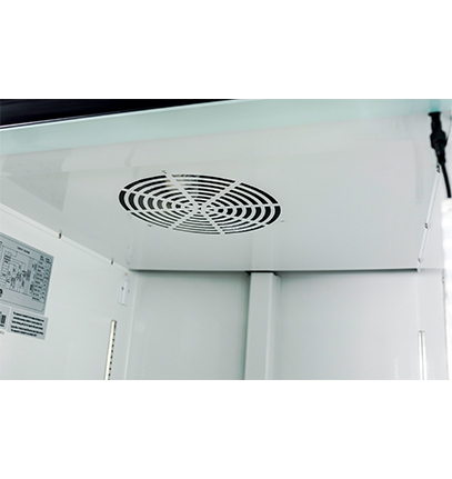 Saba SM-72R Three-Door Glass Commercial Refrigerator Merchandiser