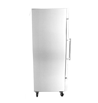 Saba Corpusa ST-23RG Glass Door Reach-In Refrigerator, Stainless Steel (1-Door)