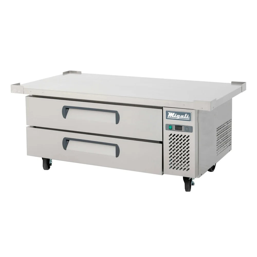 Migali C-CB52-60-HC 60 1/2" Competitor Series® Chef Base w/ (2) Drawers - 115v