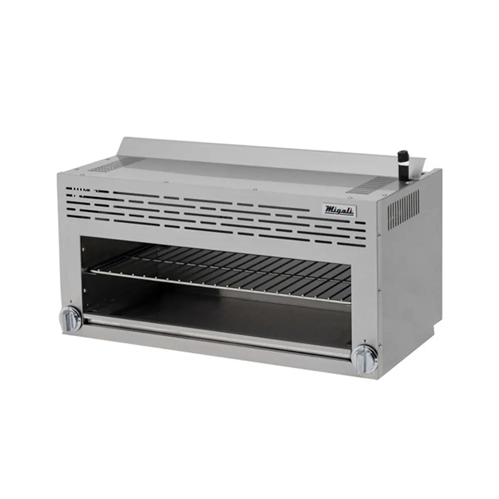 Migali C-CM-36-LP 36" Competitor Series® Gas Cheese Melter w/ Infrared Burner, Stainless, Liquid Propane