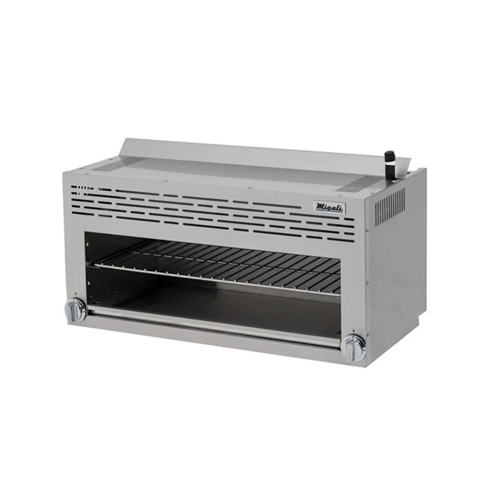 Migali C-CM-36-NG 36" Competitor Series® Gas Cheese Melter w/ Infrared Burner, Stainless, Natural Gas