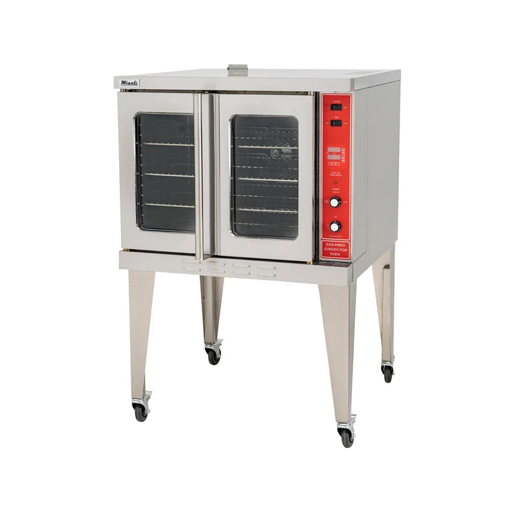 Migali C-CO1-LP Competitor Series® Single Full Size Liquid Propane Gas Convection Oven - 46,000 BTU