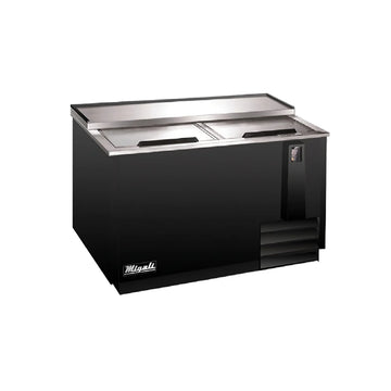 Migali C-HBC50-HC 50" Forced Air Bottle Cooler - Holds (396) 12 oz Bottles, Lid Locks, 115v