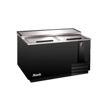 Migali C-HBC65-HC 65" Forced Air Bottle Cooler - Holds (576) 12 oz Bottles, Lid Locks, 115v