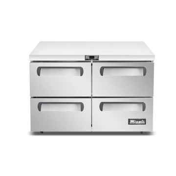 Migali C-U48R-D-HC 48 1/4" Competitor Series® Worktop Refrigerator w/ (2) Sections & (2) Drawers, 115v
