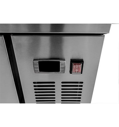 Saba SCB-72 Four Drawer Chef Base Refrigerator – 47 Cu.Ft Commercial Stainless Steel Unit