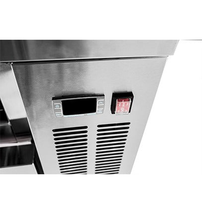 Saba SCB-52 Two Drawer Chef Base Refrigerator – 34 Cu.Ft Commercial Stainless Steel Unit