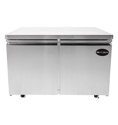 Saba SUC-48R Under-Counter Refrigerator – 12 Cu.Ft Stainless Steel Commercial Unit