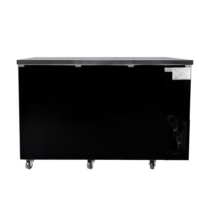 Saba SBB-24-60B Solid Door Back Bar Cooler – 60" Refrigerated Unit with Digital Temperature Control