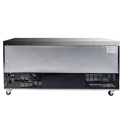 Saba SUC-72R Under-Counter Refrigerator – 15.5 Cu.Ft Stainless Steel Commercial Unit