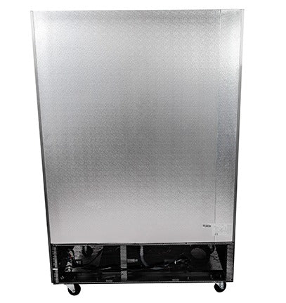 Saba Corpusa ST-47R 2-Door Solid Door Reach-In Refrigerator – Stainless Steel, 47 Cu. Ft., Digital Temperature Control, Heavy Duty Casters