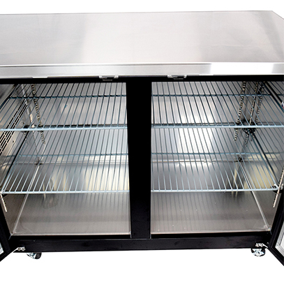 Saba SBB-27-69G Glass Door Back Bar Cooler – 69" Commercial Refrigerated Display Unit