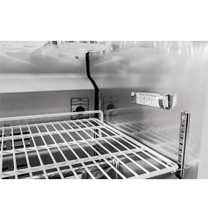 Saba Corpusa SPS-48-12 Refrigerated Food Prep Table – 46-3/4" Length, 12-Pan Capacity, Stainless Steel, 9.7 Cu. Ft. Storage