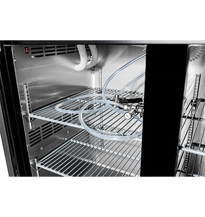 Saba SDD-27-58 Direct Draw Beer Dispenser – 58" Commercial Stainless Steel Draft Beer Cooler