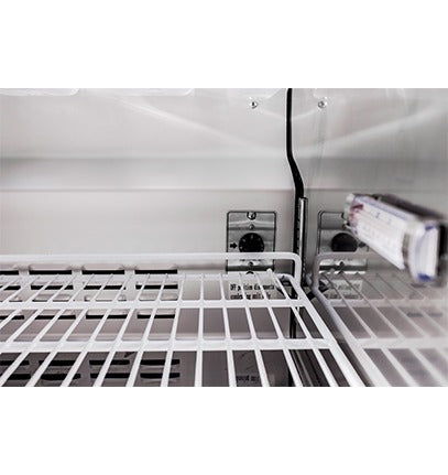 Saba Corpusa SPS-27-8 Food Prep Table 27" Single Door – 5.7 Cu. Ft Capacity – Stainless Steel – Commercial Refrigerated Salad and Sandwich Prep Station