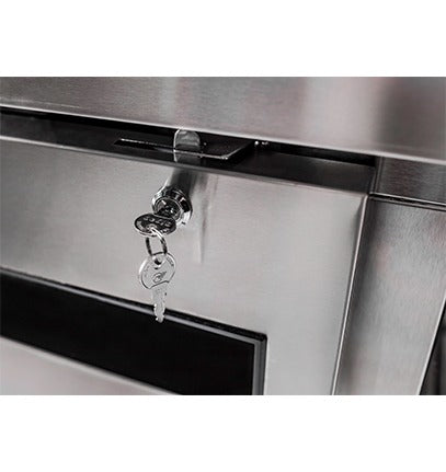 Saba Stainless Steel Back Bar Cooler 72’’ – Commercial Refrigerated Unit SBB-24-72SS