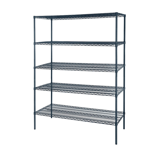 Atosa MWSSE246086 &#8211; Slate Grey Epoxy Coated Shelving Kit