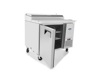 Atosa MPF8201GR — 44″ Refrigerated Pizza Prep. Table