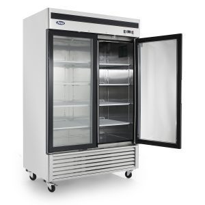 Atosa MCF8707GR — Two (2) Glass Door Merchandiser Cooler