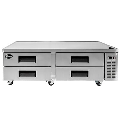 Saba SCB-52 Two Drawer Chef Base Refrigerator – 34 Cu.Ft Commercial Stainless Steel Unit
