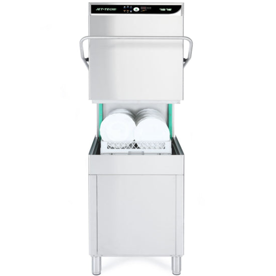 Jet Tech 757-E 26" High Hood Door Type Dishwasher High Temperature Dishwasher, 60 racks/hr