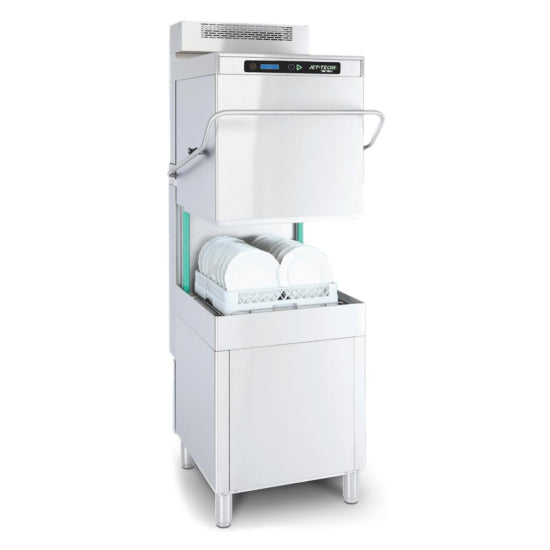Jet-Tech 757-EV 26" High Hood High Temperature Ventless Door-Type Dishwasher, 60 racks/hr