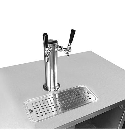 Saba SDD-27-58 Direct Draw Beer Dispenser – 58" Commercial Stainless Steel Draft Beer Cooler