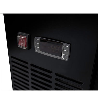 Saba SBB-24-60B Solid Door Back Bar Cooler – 60" Refrigerated Unit with Digital Temperature Control