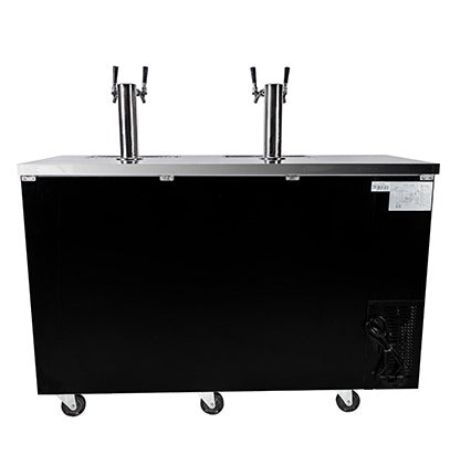 Saba SDD-24-60 Direct Draw Beer Dispenser – 60" Commercial Stainless Steel Draft Beer Cooler