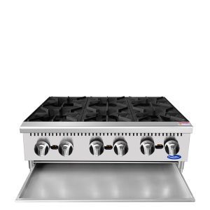 Atosa ACHP-6 — 36″ Six (6) Burner Hot Plate